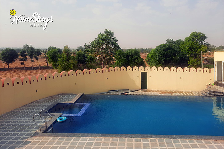 Swimming-Pool-Lotwara Heritage Homestay
