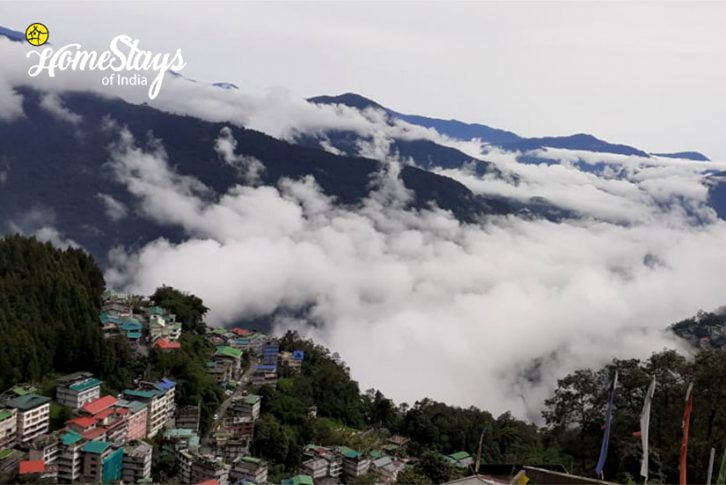 View_Chandmari Homestay-Gangtok