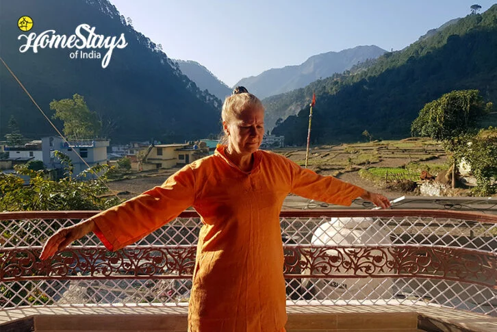 Yoga Time_Gangori Homestay, Uttarkashi