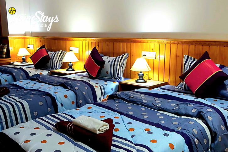 Triple Bedded Room-Lachung Boutique Homestay