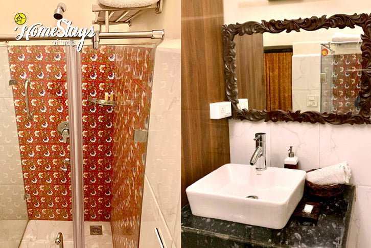Bathroom-5-Elegance Boutique Homestay-Jaipur