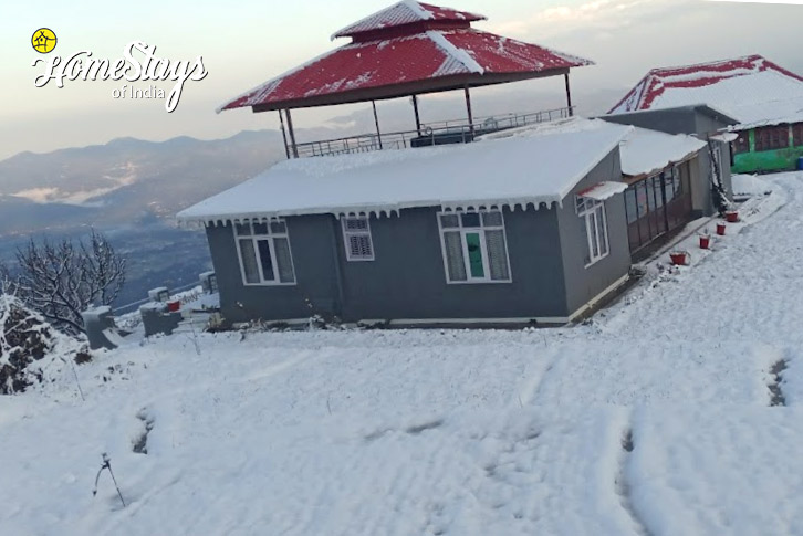 Winter-2-Snowscape Cottage,Saroa-Mandi