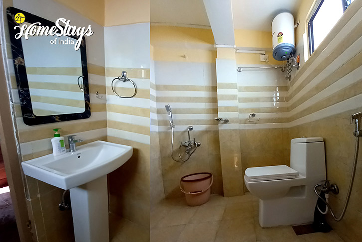 Bathroom-1-Azure Sky Homestay-Darjeeling