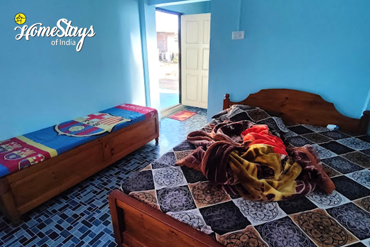 Bedroom-1-Rainland Homestay-Cherrapunji