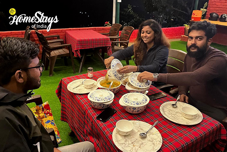 Dinner-Epitome of Peace Homestay-Rishikesh