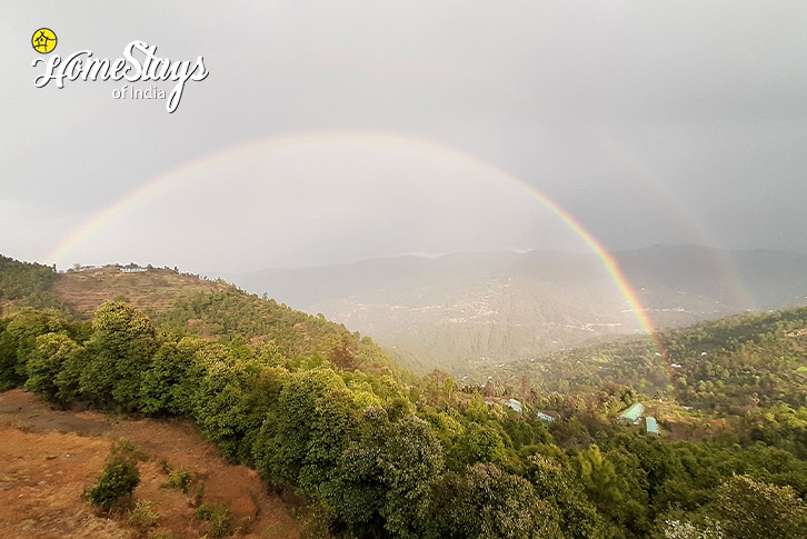 View-1-Peaceful Escape Homestay, Sargakhet-Mukteshwar