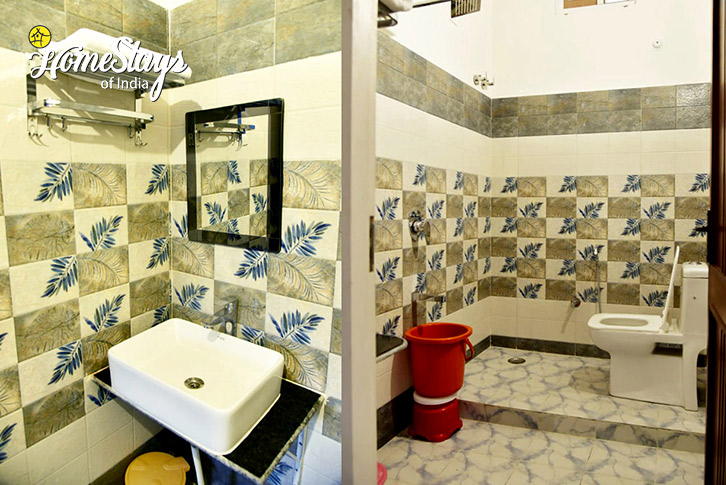 Bathroom-1-Gateway to Corbett Homestay-Ramnagar