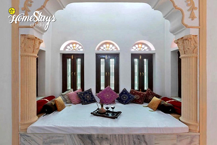 Room-Sitting-Serene Green Homestay- Jaipur