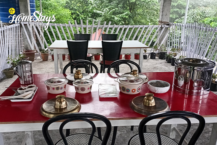 Dinning-Area-Dream Weaver Homestay-Sittong