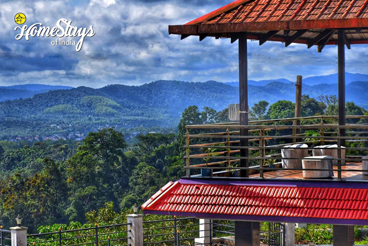 Balcony-Sahyadri Homestay, Koppa-Chikmagalur