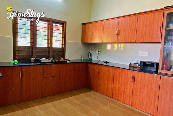 Kitchen-Kurumaly Riverside Homestay - Pudukkad, Thirissur