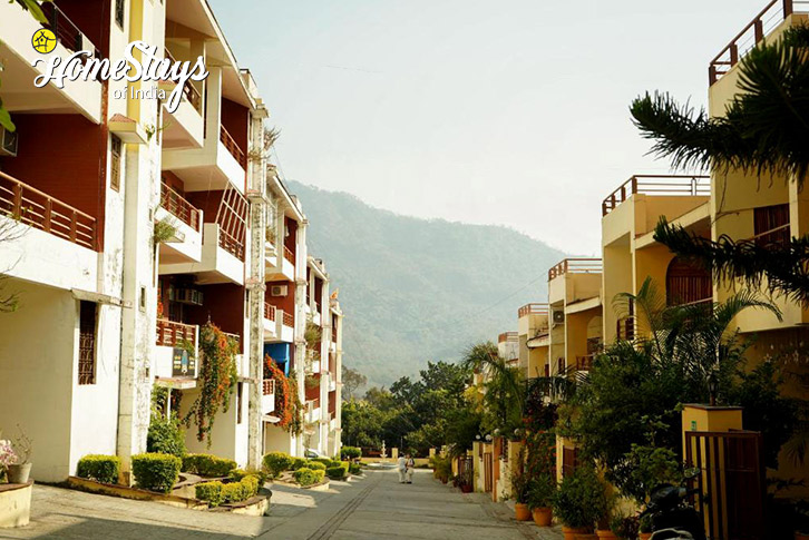 Colony-View-Peaceful Vibes Homestay-Rishikesh