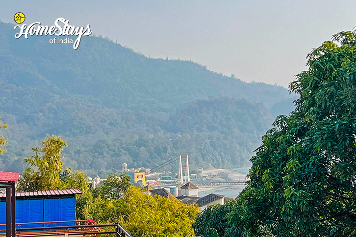River-Ganga-View-Peaceful Vibes Homestay-Rishikesh