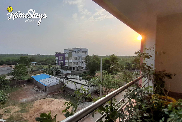 Balcony-1-Urban Bliss Homestay-Bhubaneshwar