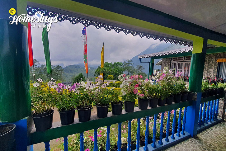 Balcony View-Yuksom Homestay-West Sikkim