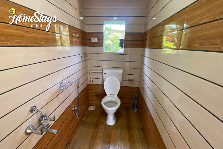 Bathroom-1-Chillax Homestay, Diveagar-Raigad