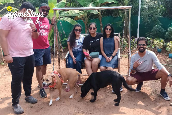 Chill-out with pets-Chillax Homestay, Diveagar-Raigad
