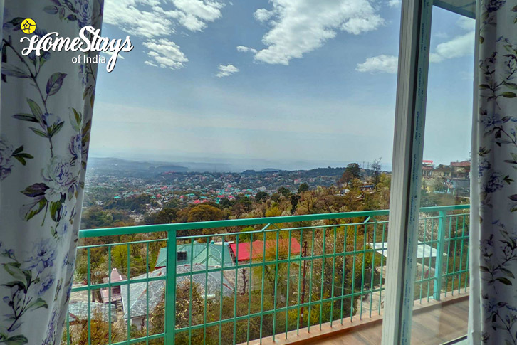 Balcony-View-Mountain Mania Homestay-Dharamshala