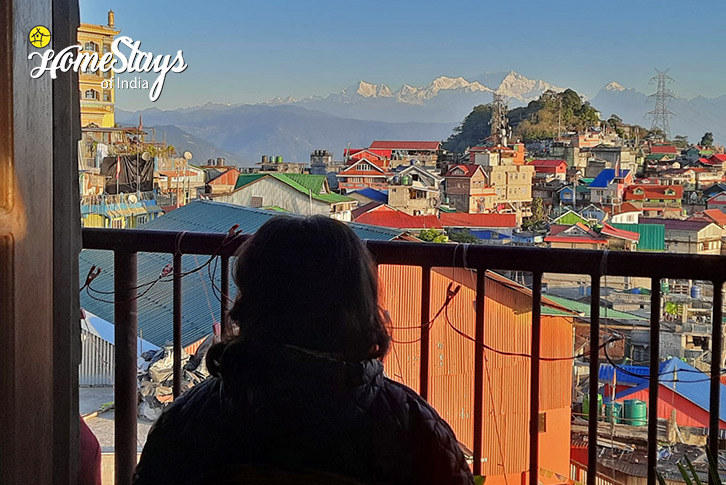 Balcony-view-Ethereal Embrace Homestay-Sukhia Pokhri