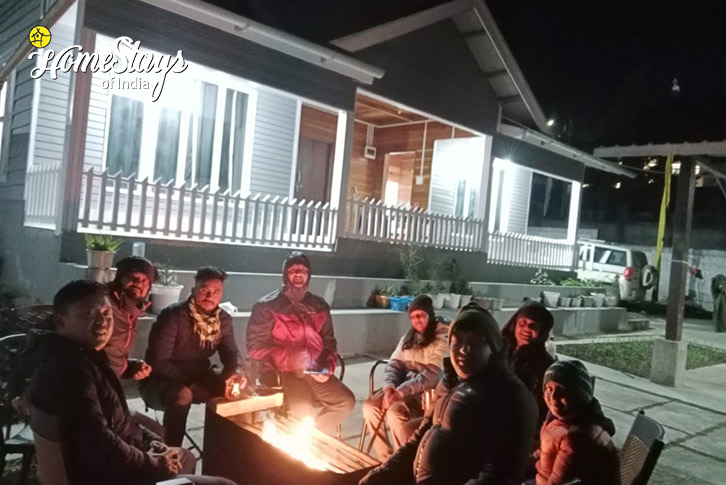 Bonfire-Mystic Valley Homestay-Mechuka 