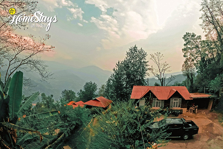 Exterior-View-Farm Fusion Homestay, Rumtek-Gangtok