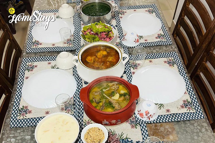 Food-Mystic Valley Homestay-Mechuka 