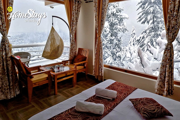 Premium-Room-1.2-Forest View Homestay,Vashisht-Manali