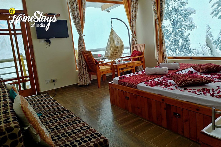 Premium-Room-1.3-Forest View Homestay,Vashisht-Manali