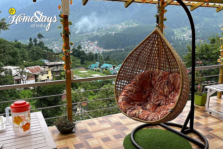 Sitting-Forest View Homestay,Vashisht-Manali