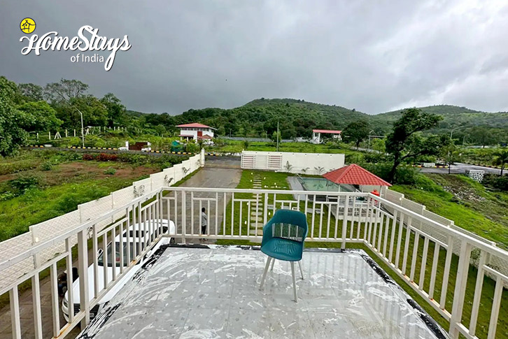 Terrace-View-Elysian Essence Villa, Trimbakeshwar-Nashik