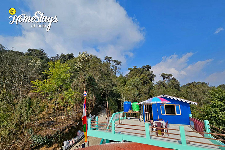 Terrace-View-Gateway to Singalila Homestay-Rimbik