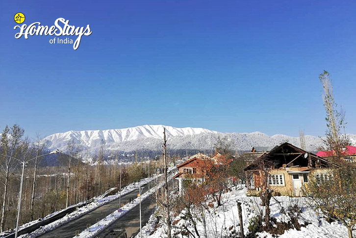 View-of-Surrounding-Apple Blossom Homestay-Gulmarg