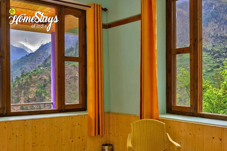 Window-View-Tranquil Escape Homestay-Tirthan