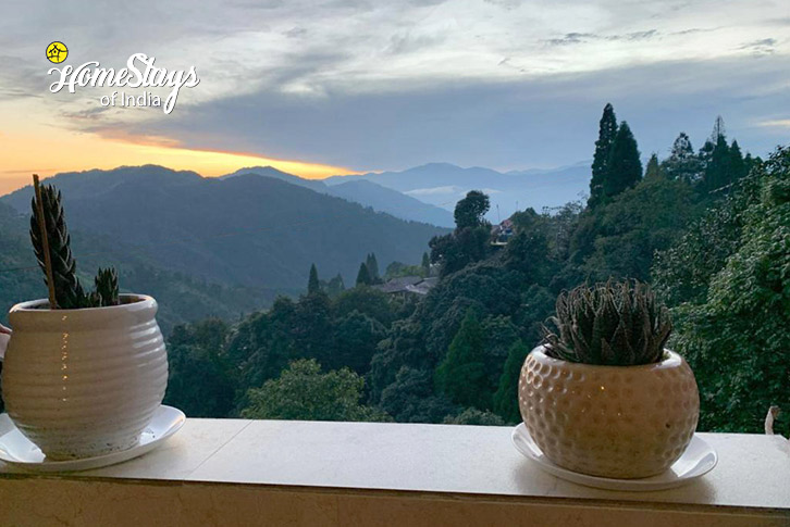 Balcony-1-Enchanting Hills Homestay-Ghoom, Darjeeling