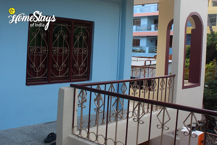 Balcony-Midtown Villa, Ellaipillaichavady-Puducherry