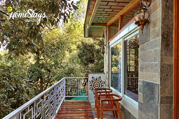 Balcony-Sitting-1-Aesthetic Bliss Homestay, Jalna-Almora