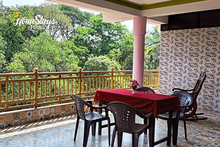 Balcony-Sitting-Green Sphere Homestay-North Goa