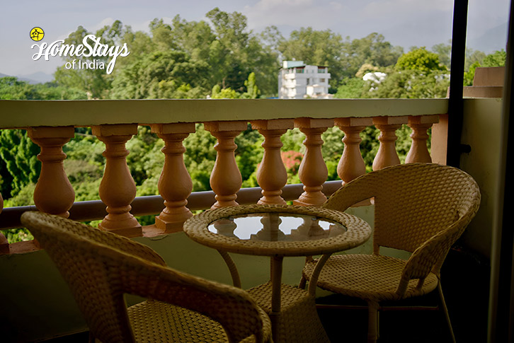 Balcony-Sitting-Silver Leaf Homestay, Malsi-Dehradun