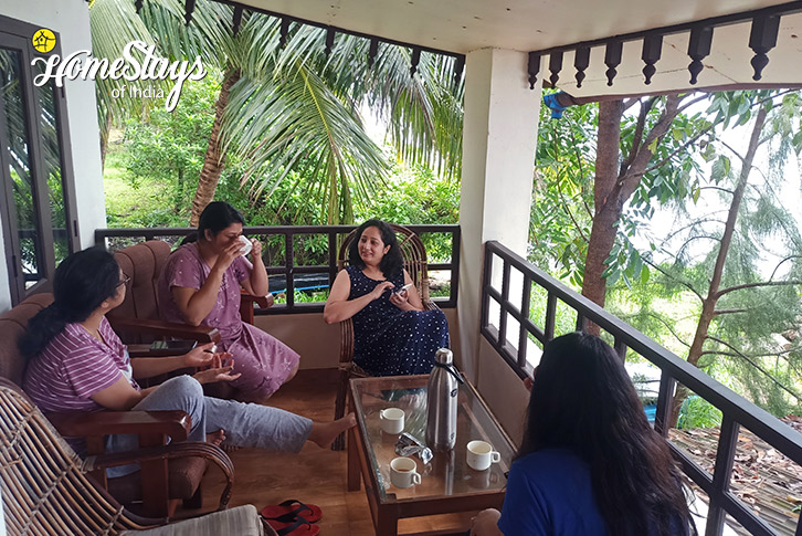 Balcony-Sitting-Area-Song of the Sea Homestay, Payyanur-Kasaragod