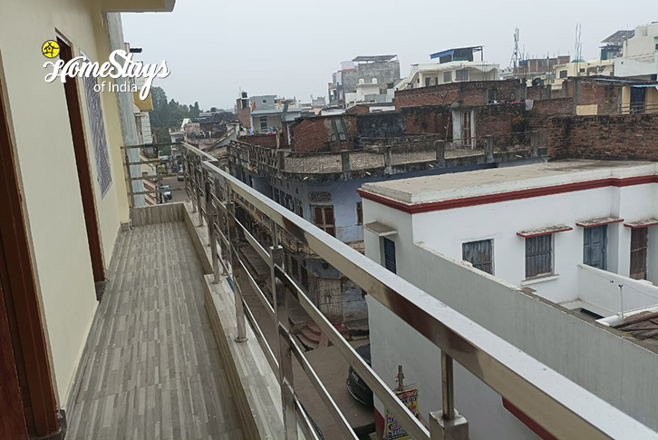 Balcony-View-1-Vedic Sangam Homestay-Prayagraj