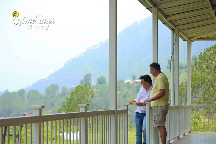 Balcony-View-Happy Haze Homestay-Sirmaur