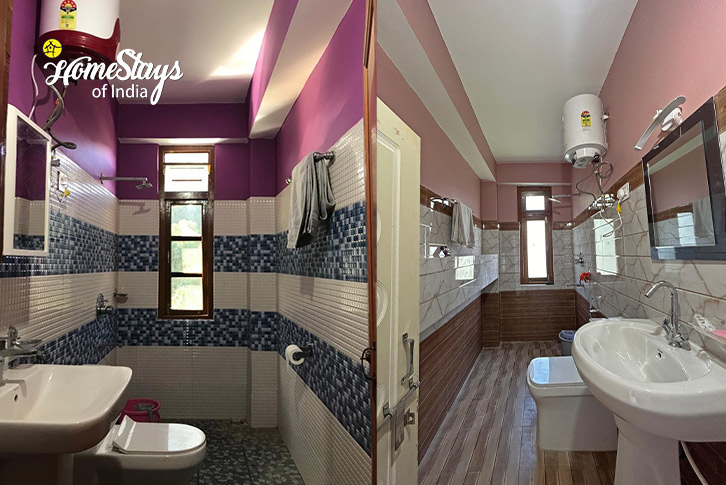 Bathroom-2-Soulful Peaks Homestay-Tadong-West Sikkim