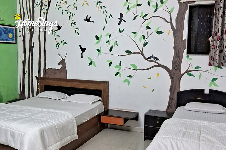 Bedroom-1.2-Cascade Villa, Takave-Lonavala