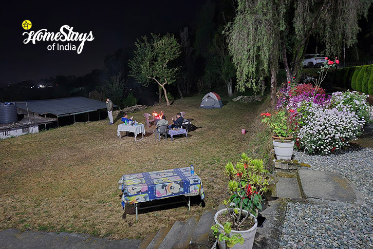 Bonfire-Jone's Estate Homestay-Bhimtal