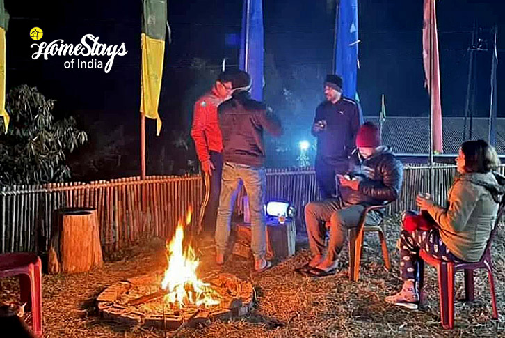 Bonfire-Shining Star Homestay-Okhrey