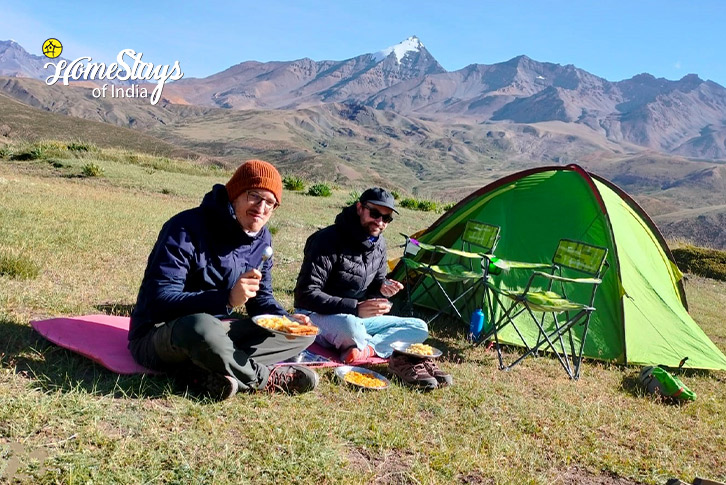 Campsite-Community Homestays-Demul-Spiti