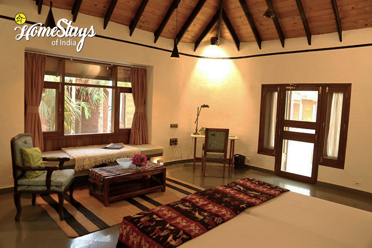 Classic-room-EcoMuse Farmstay-Karjat