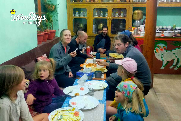 Common-Dining-Likir-Homestay-Ladakh