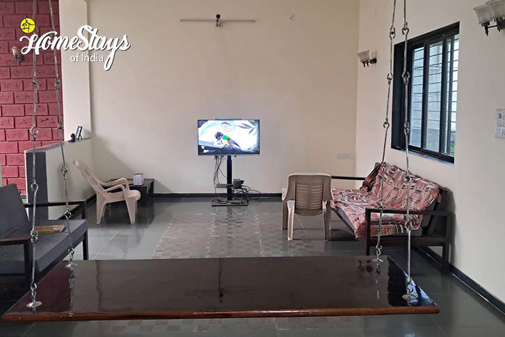 Common-Sitting-Fruitful Acres Farmstay, Kolad-Raigad