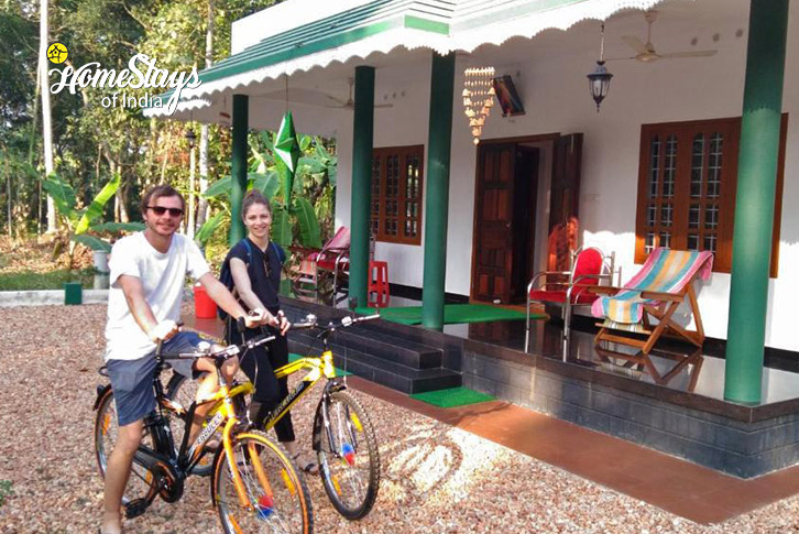 Cycling-Meenachil Riverside Farmstay-Kottayam